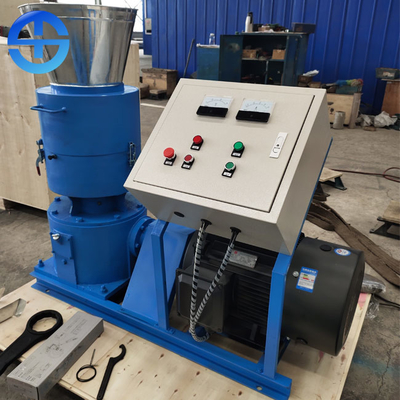 Έλεγχος PLC μηχανής πέλλετ πριονιδιού ξύλου 30kw επίπεδης μήτρας βιομάζας