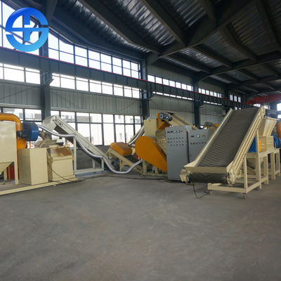 Γδύνοντας μηχανή διαχωριστών καλωδίων χαλκού εξοπλισμού ανακύκλωσης αργιλίου βιομηχανίας 800-1000 Kg/H