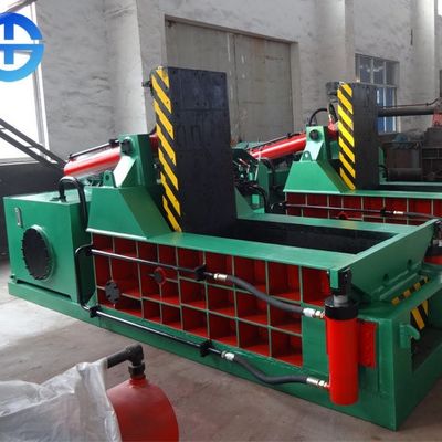 Ποιότητα  Hydraulic Scrap Metal Baler Scrap Baling Machine 10-20 Ton / Day εργοστάσιο