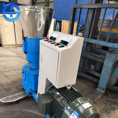 μηχανή μύλων σβόλων τροφών κύβων 300-400 Kg/H 230mm επίπεδη