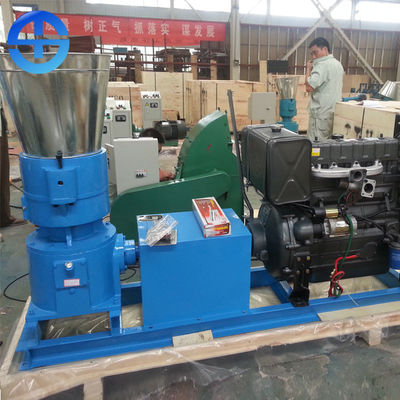 Ηλεκτρική 300mm επίπεδη μηχανή σβόλων χλόης κύβων 400kg/H diesel