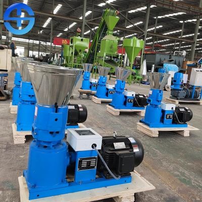 Υψηλός σβόλος που διαμορφώνει τη μηχανή μύλων σβόλων βιομαζών ποσοστού 11kw 300kg/H
