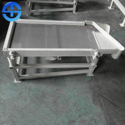 100% χωρισμός του διαχωριστή δονητών οθόνης ποσοστού 0.18kw 600*1900mm