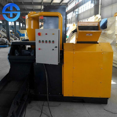 Granulator 99,9% καλωδίων χαλκού απορρίματος εξοπλισμού επεξεργασίας παλιοσίδερου 380 Β αγνότητα χαλκού