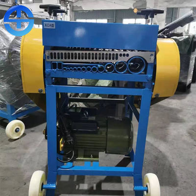 Διπλή κυλώντας διπλή γδύνοντας μηχανή καλωδίων χαλκού μαχαιριών 3 KW