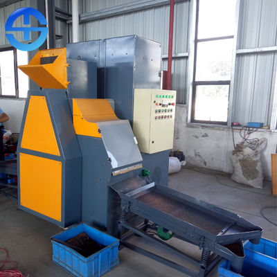 Μικρή μίνι Granulator καλωδίων χαλκού 400 μηχανή για το καλώδιο 0.120mm