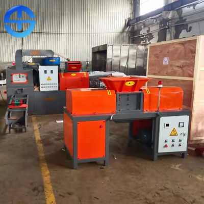 διπλή μηχανή 50 καταστροφέων εγγράφων άξονων 700Kg/H 800kg/H ταχύτητα R/Min